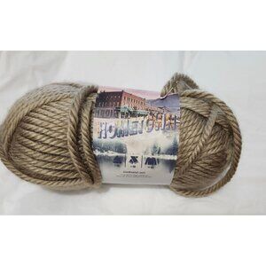 Lion Brand Hometown Yarn Hoboken Honey Super Bulky
